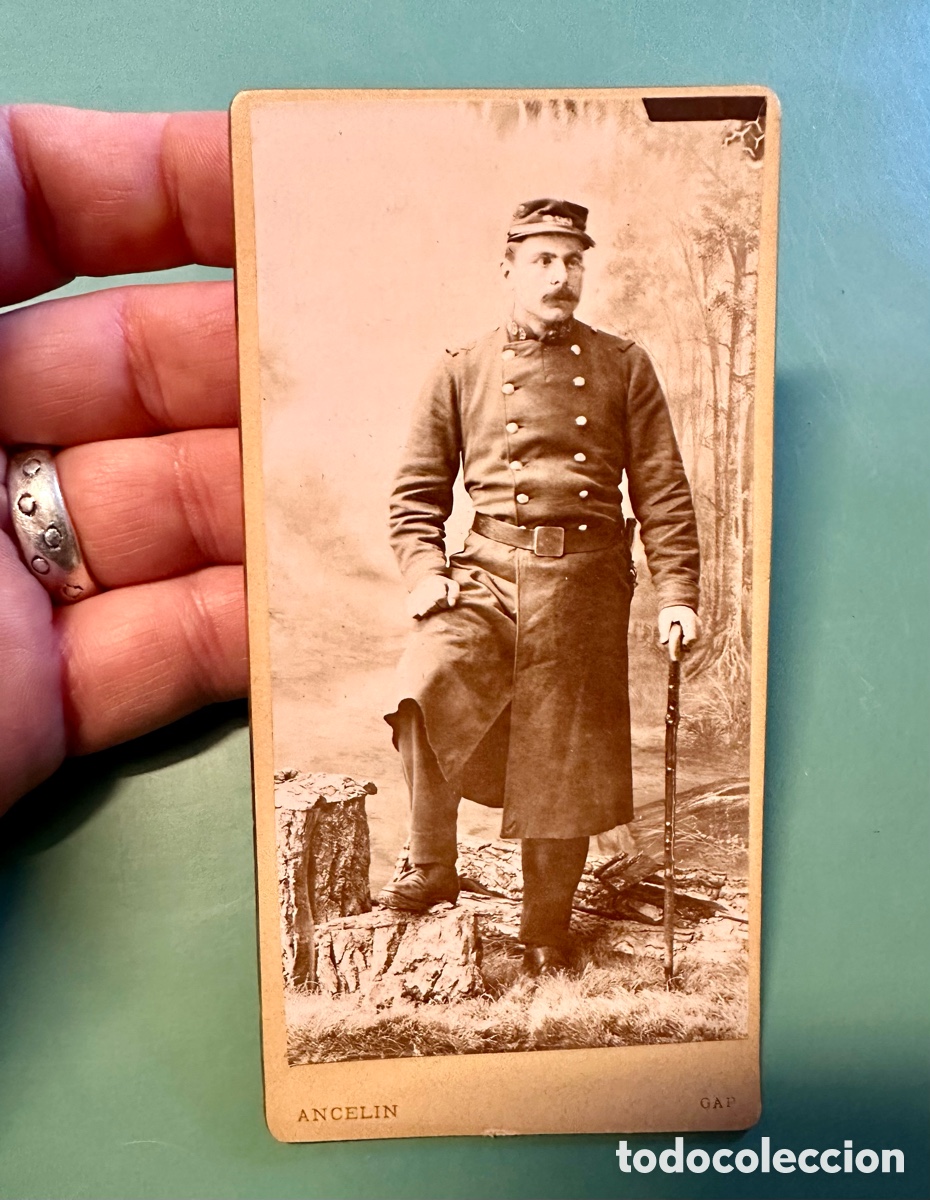 Antique Photography: FOTOGRAF&Iacute;A SOLDADO. MILITAR. FRANCIA? SIGLO XIX.