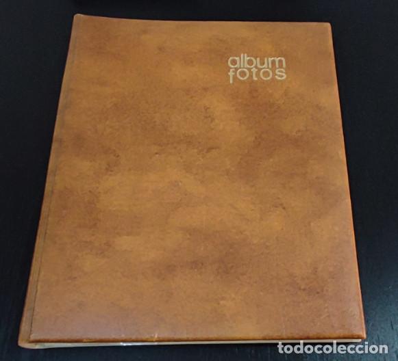 Antique Photography: ALBUM DE FOTOS MARRON