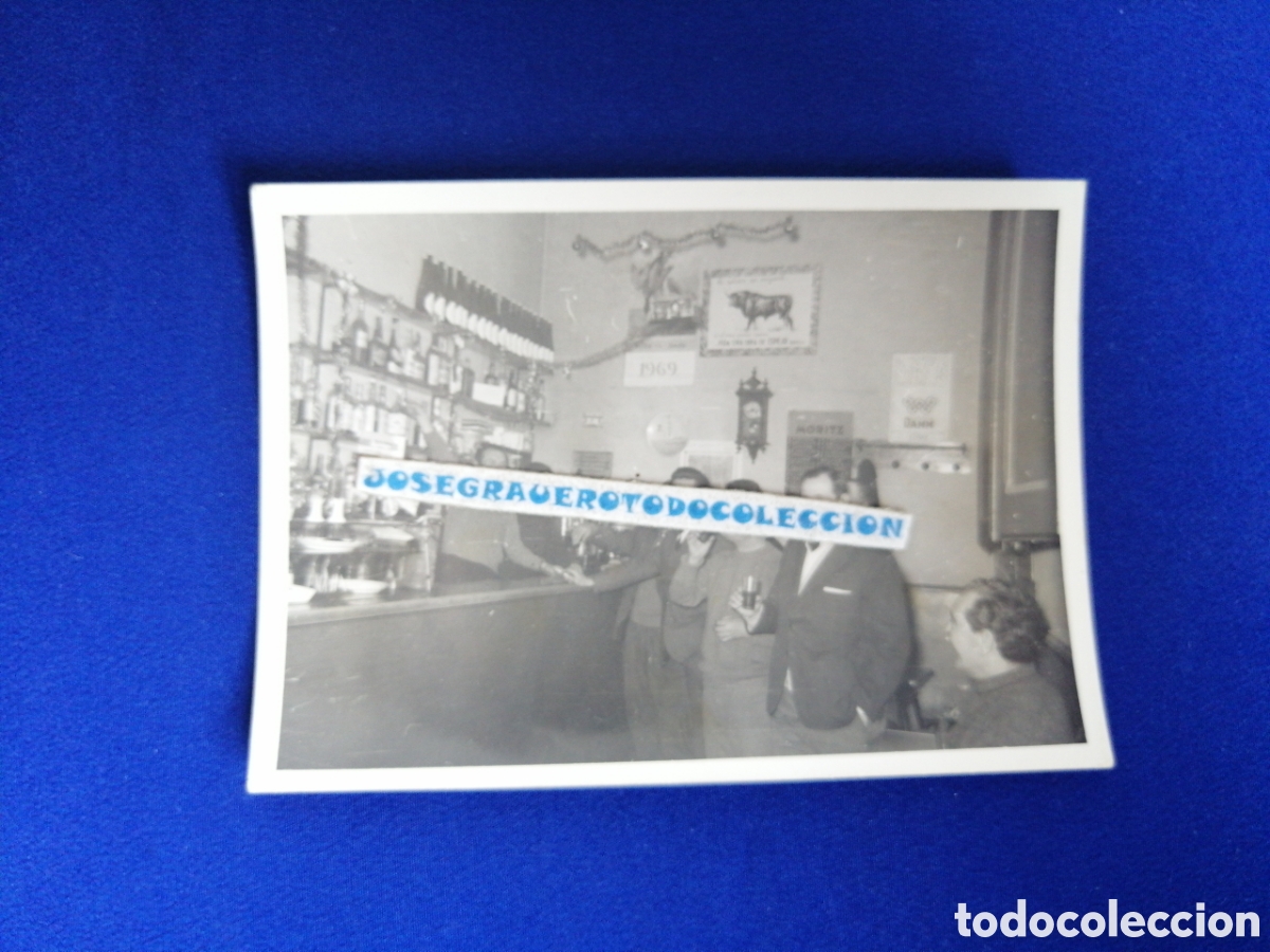 Antique Photography: MODELOS EN EL BAR PUBLICIDAD CERVEZA DAMM FOTOGRAF&Iacute;A ANTIGUA SIGLO PASADO