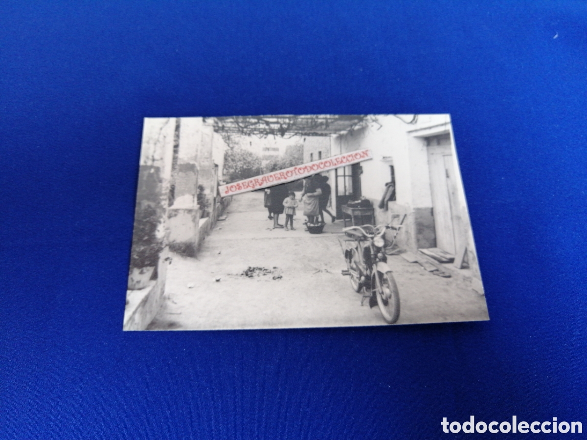 Antique Photography: HUERTO DE ALMAZORA (ALMAZORA) CASTELLON 1964 MOTO ANTIGUA FOTOGRAF&Iacute;A ANTIGUA SIGLO PASADO