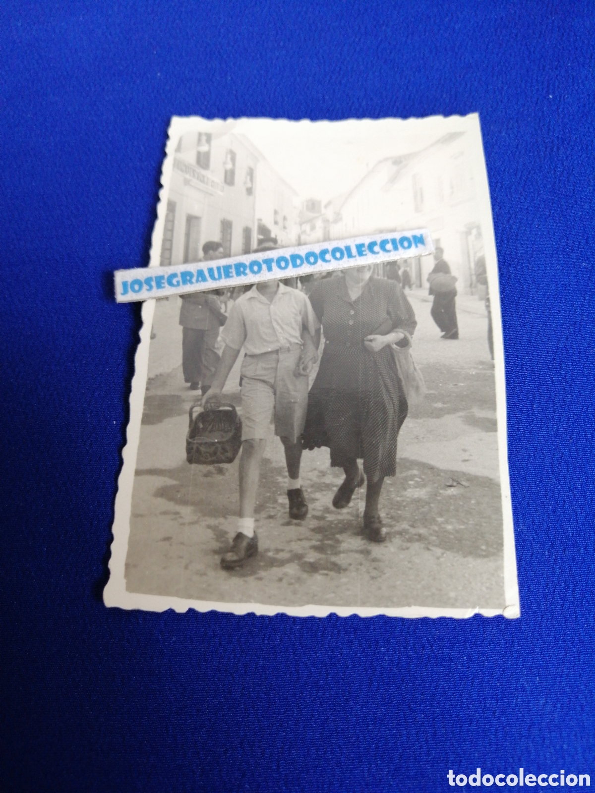 Antique Photography: VILLAROBLEDO (ALBACETE ) CASTILLA LA MANCHA - FERIA 1949 - FOTOGRAF&Iacute;A ANTIGUA SIGLO PASADO