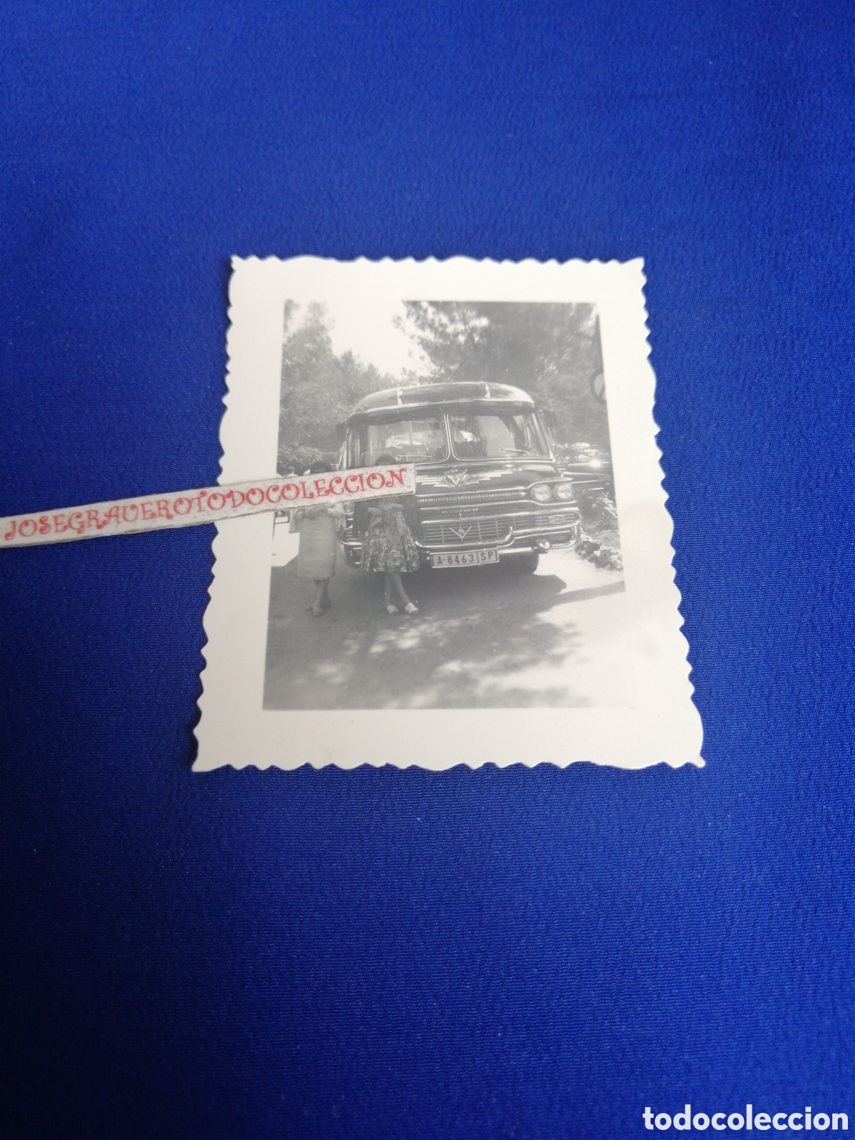 Antique Photography: AUTOB&Uacute;S CON MODELOS FOTOGRAF&Iacute;A ANTIGUA SIGLO PASADO