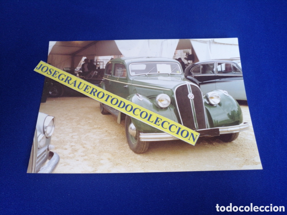 Fotografia antica: COCHE HOTCHKISS DE 1939 - A&Ntilde;O 1992 FOTOGRAF&Iacute;A