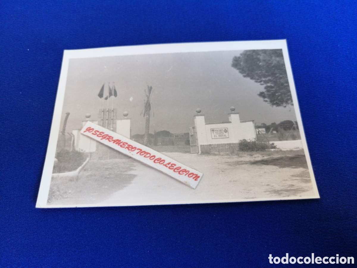 Fotografia antica: CADIZ CLUB DE F&Uacute;TBOL - INSTALACIONES EL ROSAL FOTOGRAF&Iacute;A ANTIGUA SIGLO PASADO