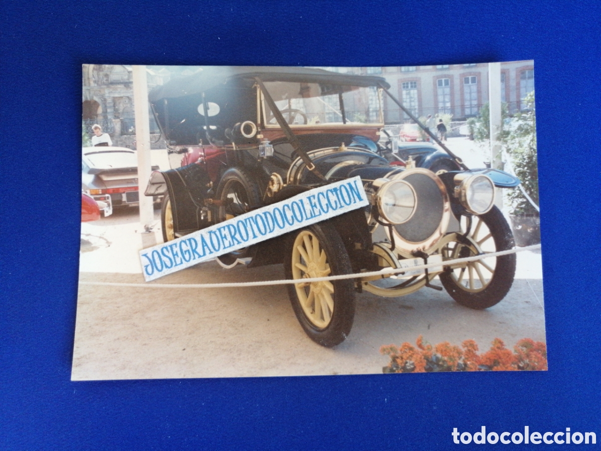 Fotografia antica: DELAUNAY BELLEVILLE 1914 COCHES ANTIGUO FOTOGRAF&Iacute;A A&Ntilde;O 1990