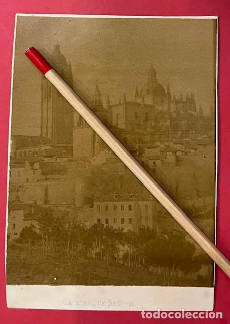 Antique Photography: FOTOGRAFIA LA CATEDRAL DE SEGOVIA, S. XIX, FOTOGRAFIA MADRILE&Ntilde;A, LA CONCEPCION, J. PANDO