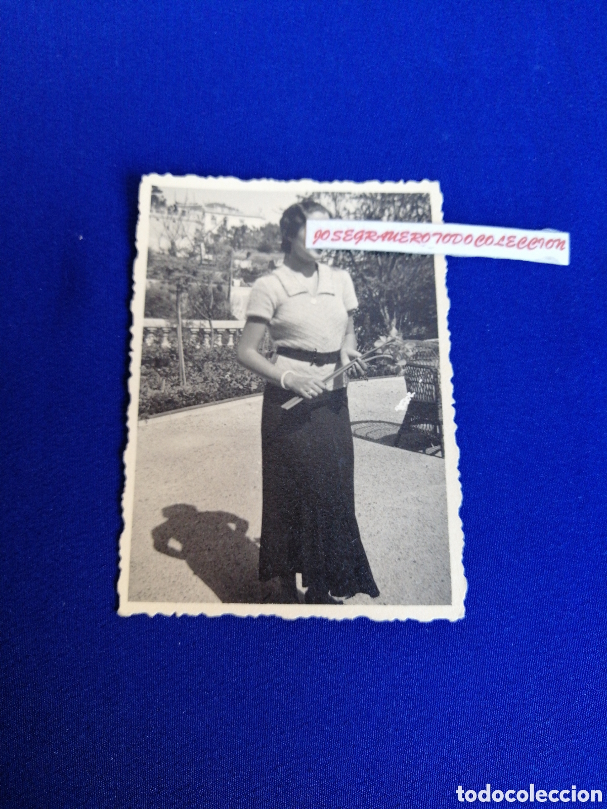 Antique Photography: MODELO POSANDO CON RAMO DE FLORES FOTOGRAF&Iacute;A ANTIGUA SIGLO PASADO