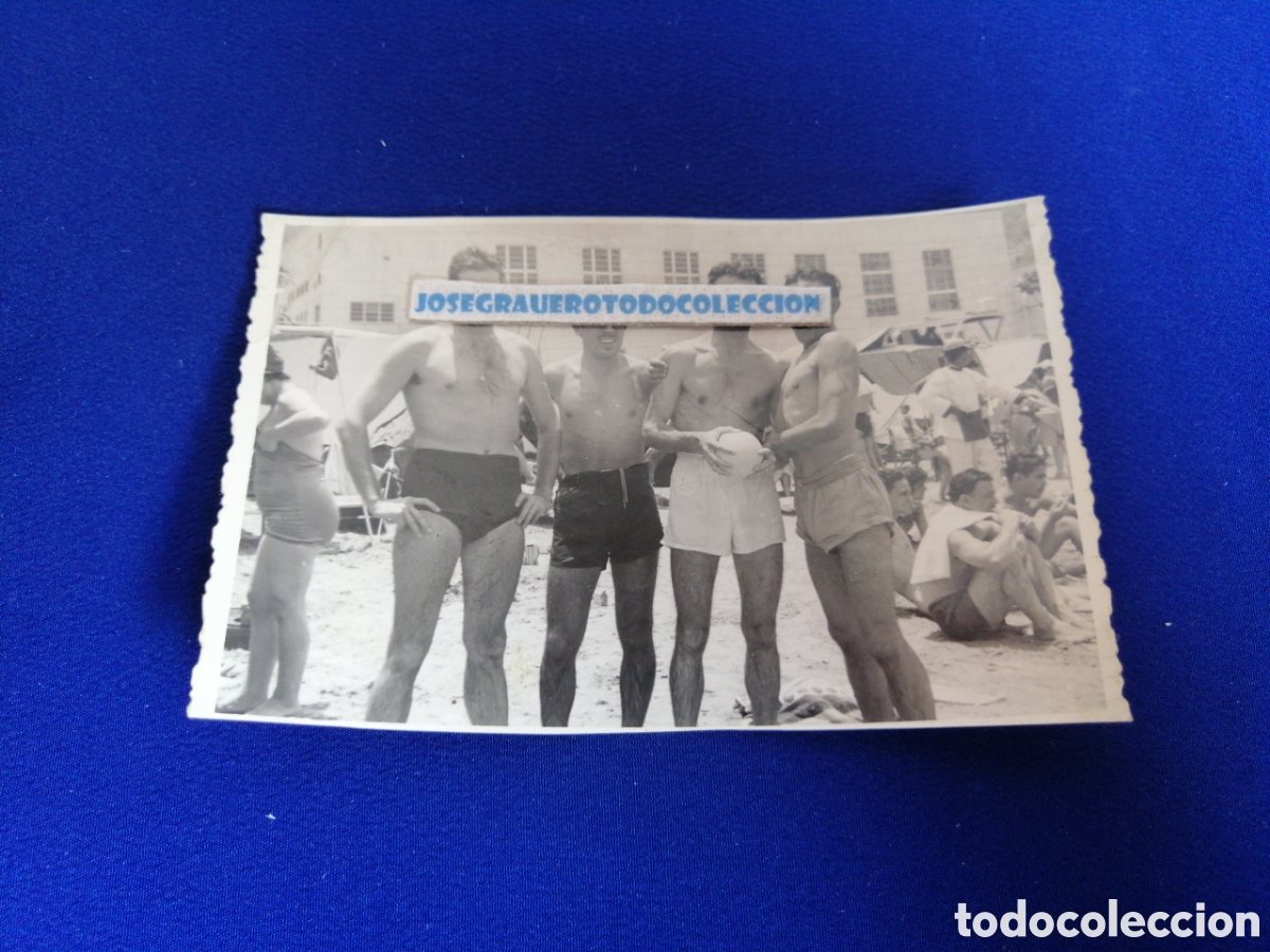 Antique Photography: PLAYA DE LOS ARRECIFES (VENEZUELA) A&Ntilde;O 1957 MODELOS POSANDO EN BA&Ntilde;ADOR FOTOGRAF&Iacute;A ANTIGUA