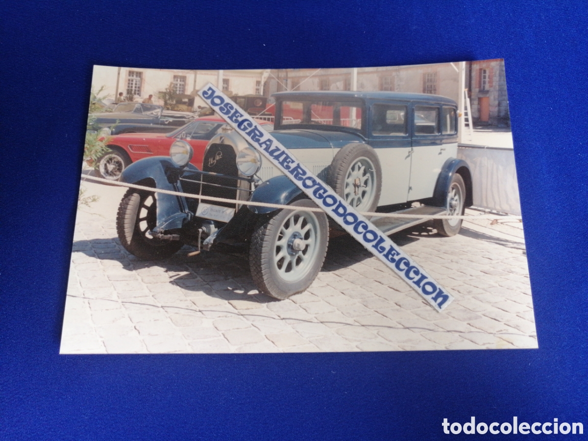 Fotografia antica: TALBOT 1928 - 11 SIX - EXPOSICI&Oacute;N AUTOMOVIL&Iacute;STICA a&ntilde;o 1990 FOTOGRAF&Iacute;A
