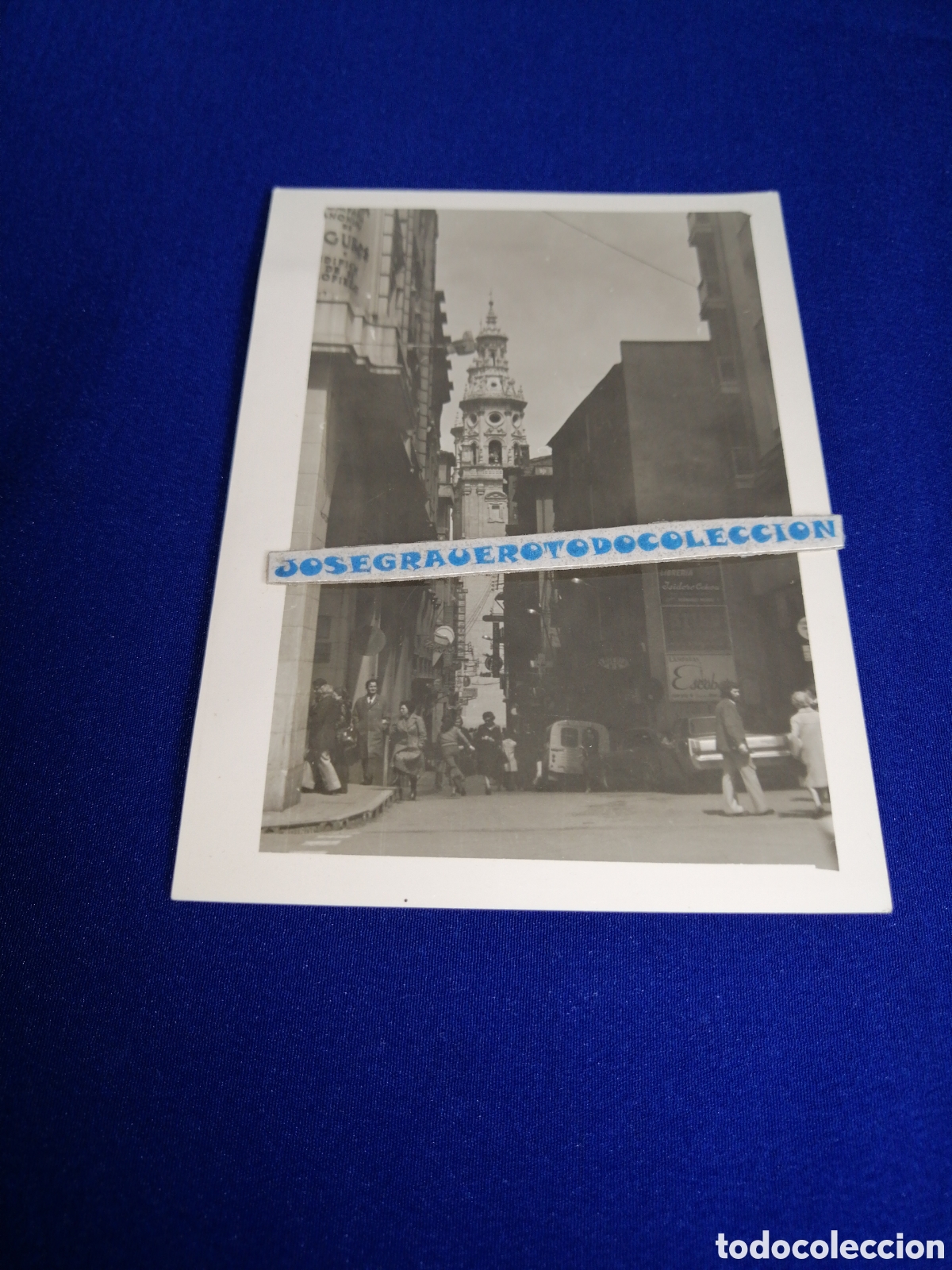 Fotografia antica: LOGRO&Ntilde;O(LA RIOJA) A&Ntilde;O 1976 CATEDRAL FOTOGRAF&Iacute;A ANTIGUA SIGLO PASADO