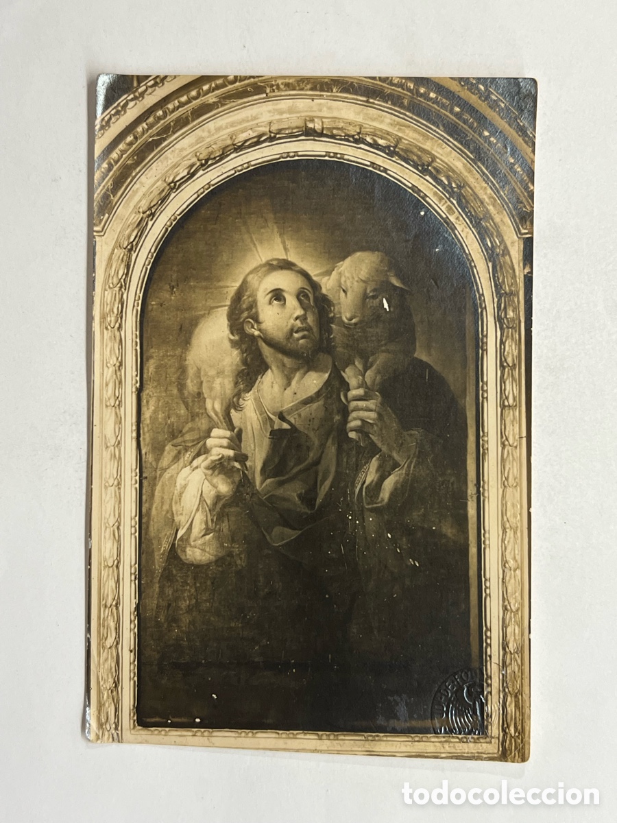 Fotografia antiga: SOT DE FERRER Segorbe.. Puerta del Sagrario pintura atribuida a Vicente L&oacute;pez.. Arxiu Mas (a.1919)