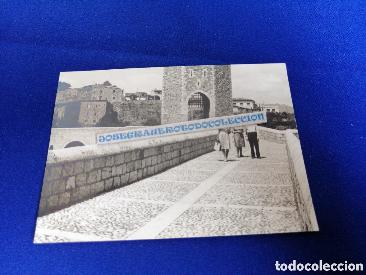 Fotografia antica: BESALU (GERONA) CATALU&Ntilde;A A&Ntilde;O 1973 FOTOGRAF&Iacute;A ANTIGUA SIGLO PASADO
