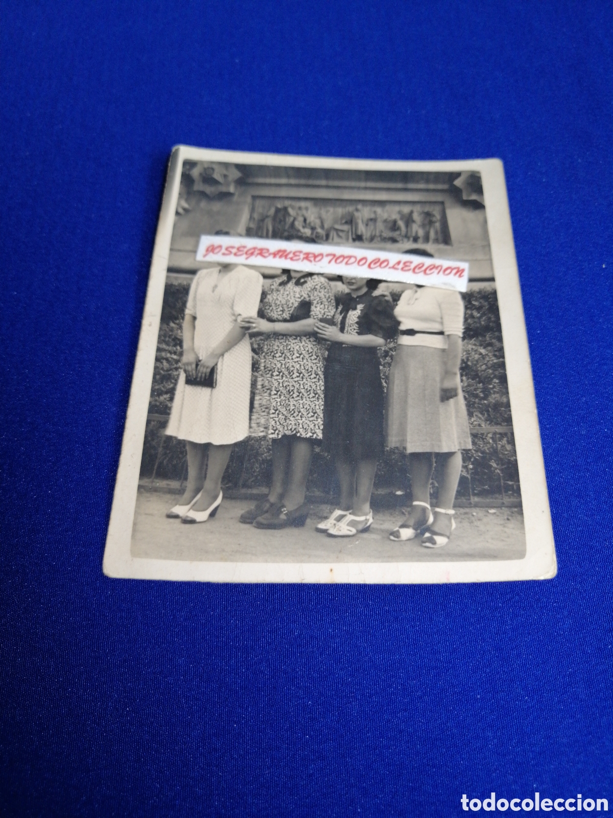 Fotografia antica: MODELOS POSANDO (BARCELONA) 1941 FOTOGRAF&Iacute;A ANTIGUA SIGLO PASADO