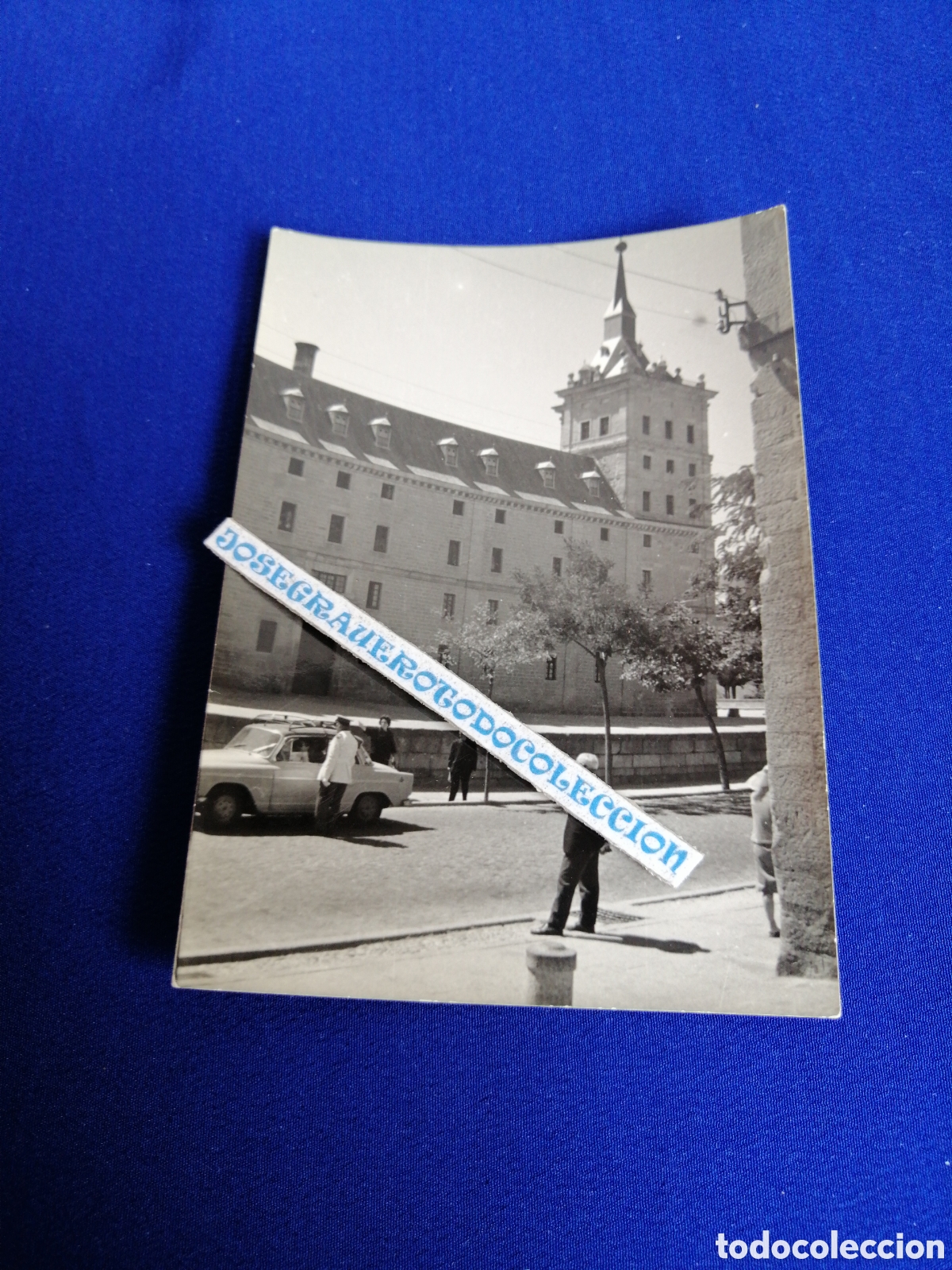 Fotografia antica: REAL MONASTERIO DE SAN LORENZO (MADRID) FOTOGRAF&Iacute;A ANTIGUA SIGLO PASADO