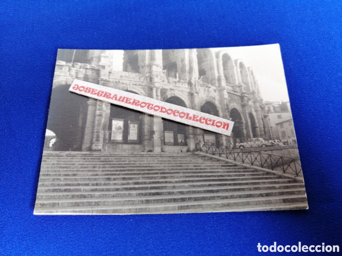 Fotografia antica: ARENAS DE ARLES (FRANCIA) ANFITEATRO ROMANO 1962 FOTOGRAF&Iacute;A ANTIGUA SIGLO PASADO