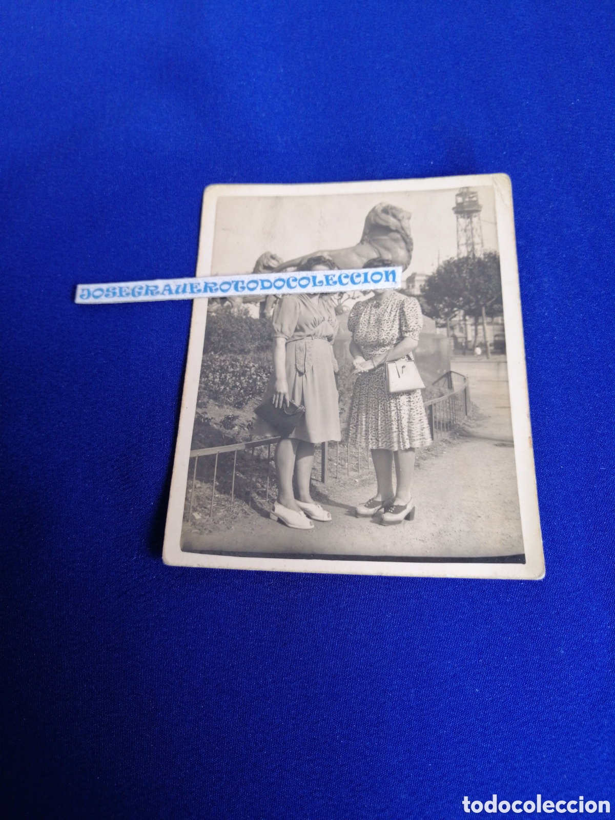 Fotografia antica: BARCELONA MODELOS POSANDO FOTOGRAF&Iacute;A ANTIGUA SIGLO PASADO