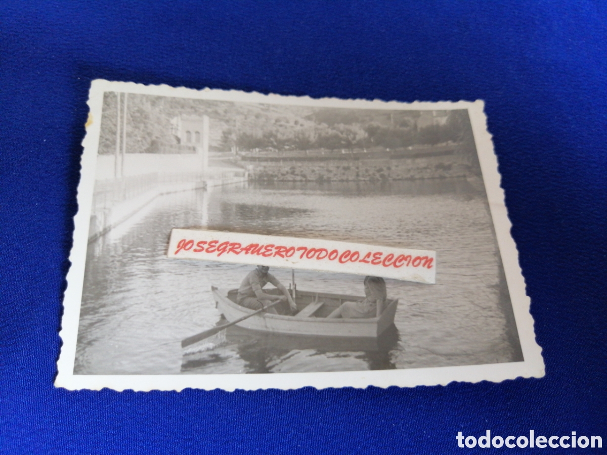 Fotograf&iacute;a antigua: BARCA CON MODOS POSANDO FOTOGRAF&Iacute;A ANTIGUA SIGLO PASADO
