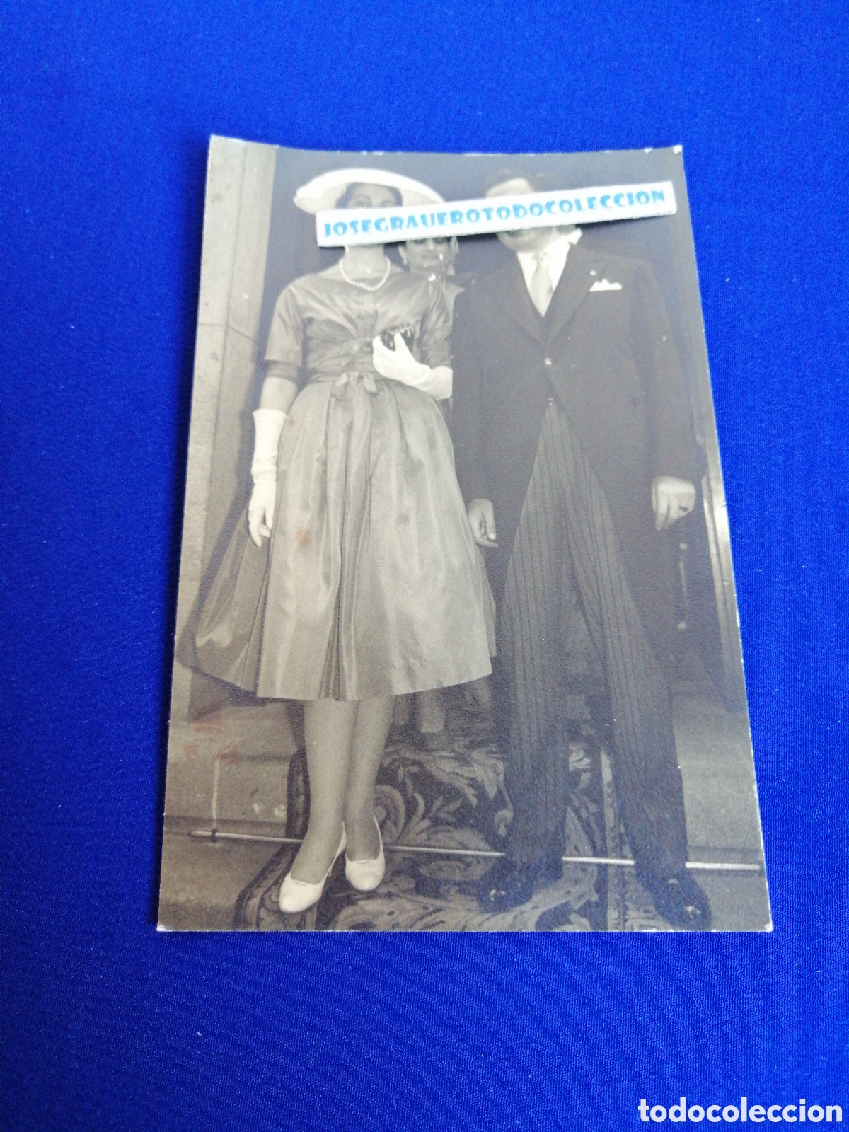 Fotografia antiga: MODELOS POSANDO CON PAMELA FOTOGRAF&Iacute;A ANTIGUA SIGLO PASADO