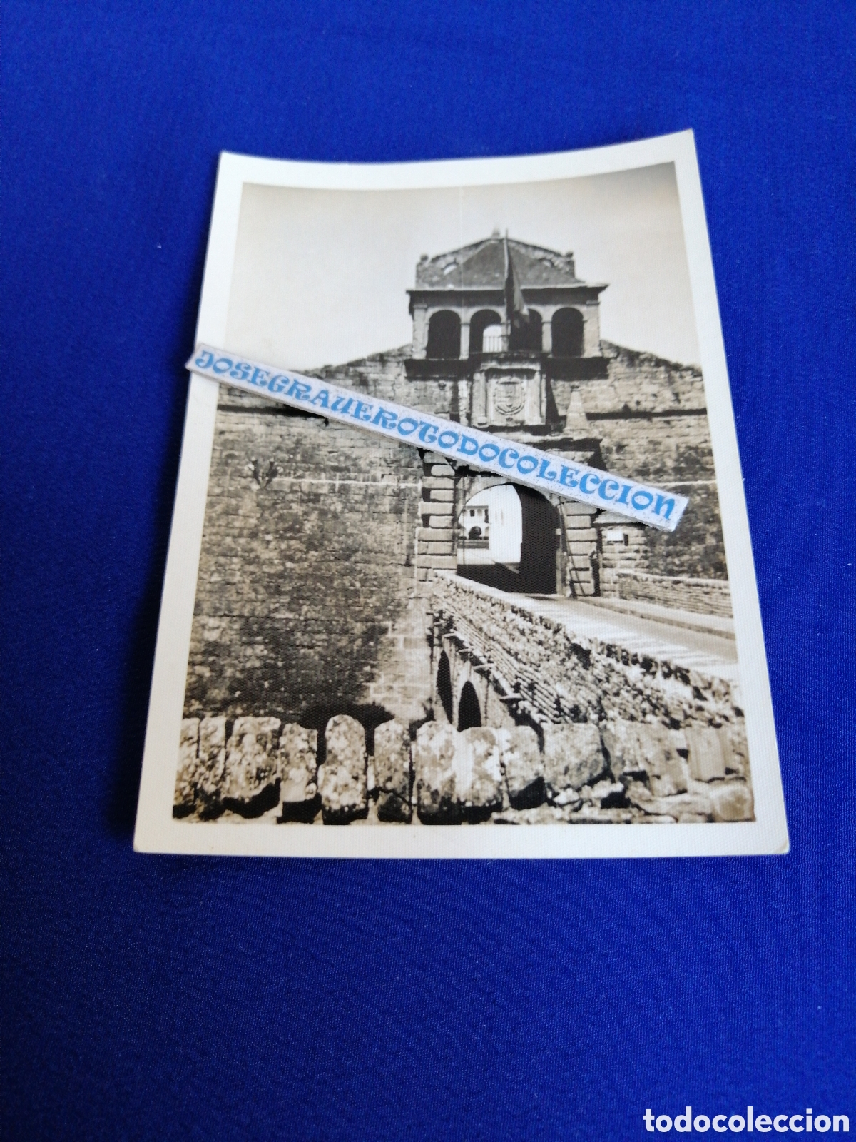 Fotografia antiga: JACA (HUESCA) CIUDADELA A&Ntilde;O 1973 FOTOGRAF&Iacute;A ANTIGUA SIGLO PASADO