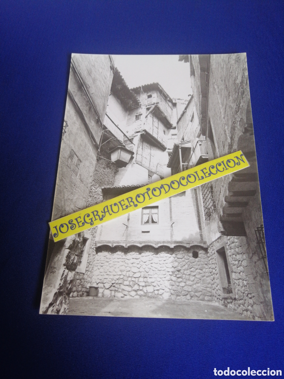 Antique Photography: ALBARRACIN (TERUEL) CALLE PORTAL DE MOLINA FOTOGRAF&Iacute;A
