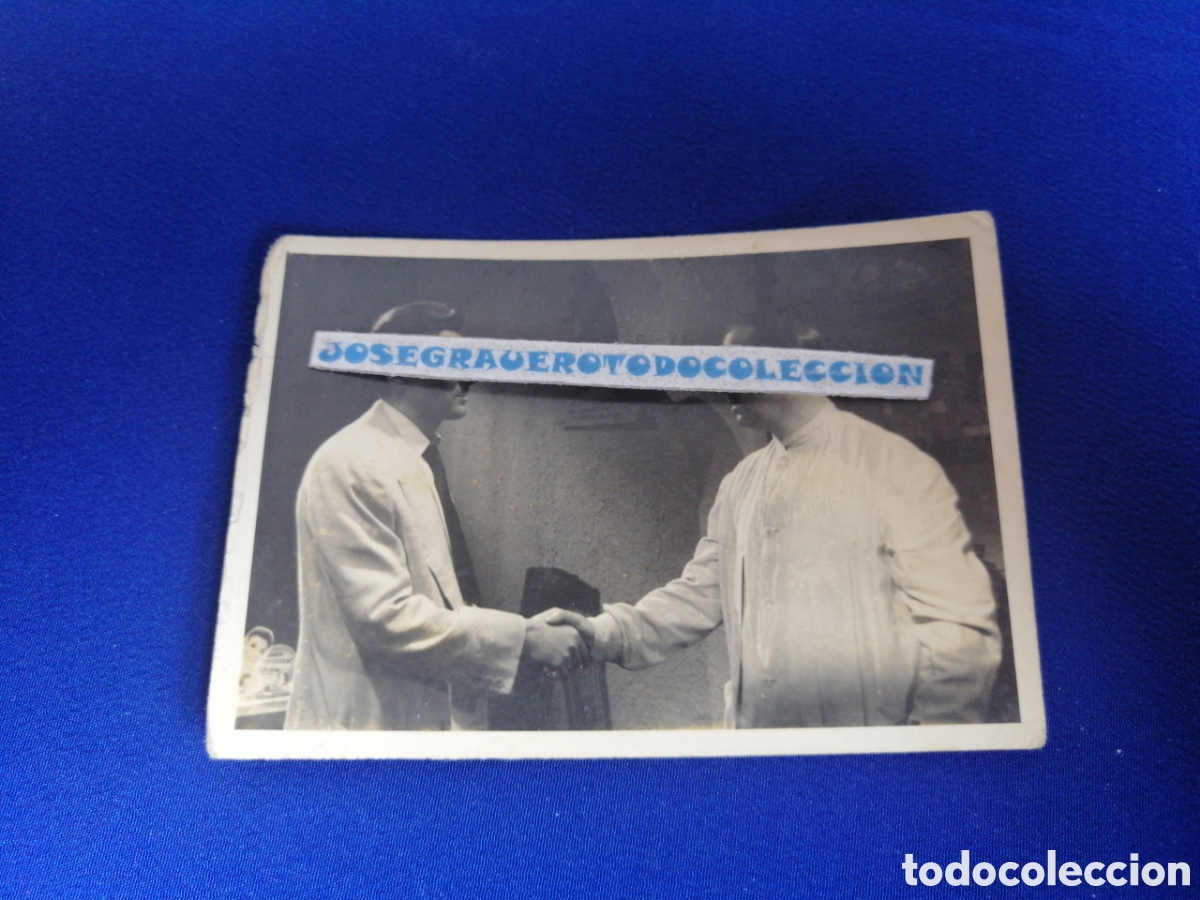 Antique Photography: M&Eacute;DICO CON PACIENTE FOTOGRAF&Iacute;A ANTIGUA SIGLO PASADO