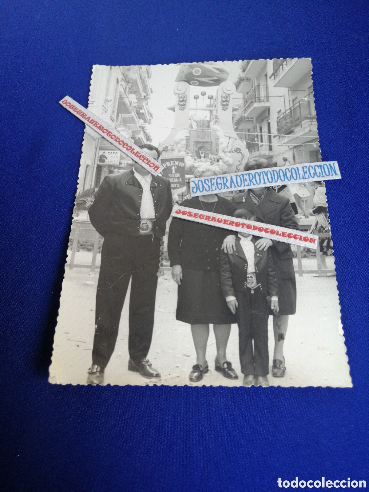 Antique Photography: FALLA DE LOS HIERRO-PREMIO 1&deg;SECCION PRIMERA A A&Ntilde;O 1972 FOTOGRAF&Iacute;A ANTIGUA