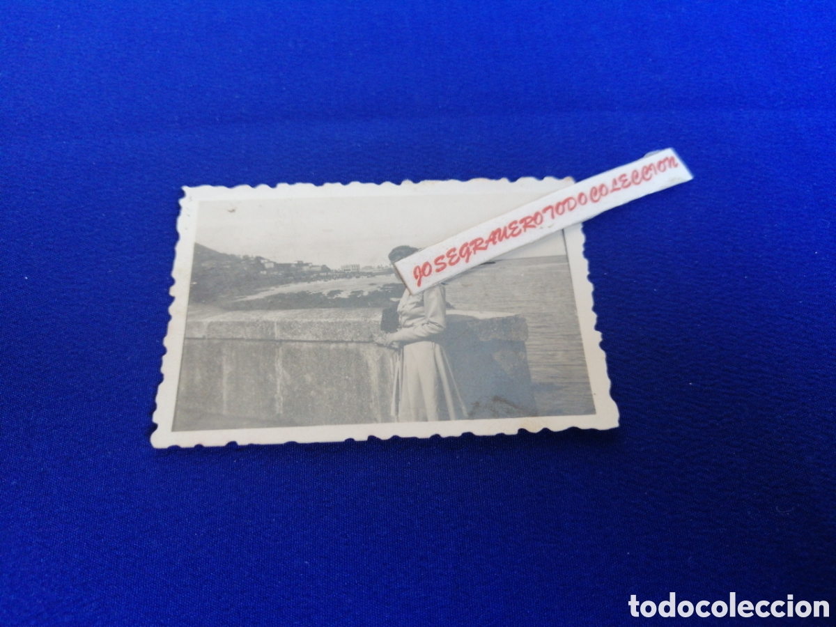 Antique Photography: PORTUGALETE -(BILBAO) PA&Iacute;S VASCO MODELO POSANDO FOTOGRAF&Iacute;A ANTIGUA SIGLO PASADO