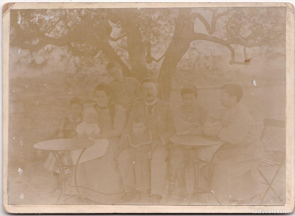 Antique Photography: ANTIGUO RETRATO DE FAMILIA (S.XIX) &ndash; ALBUMINA &ndash; (13X18)