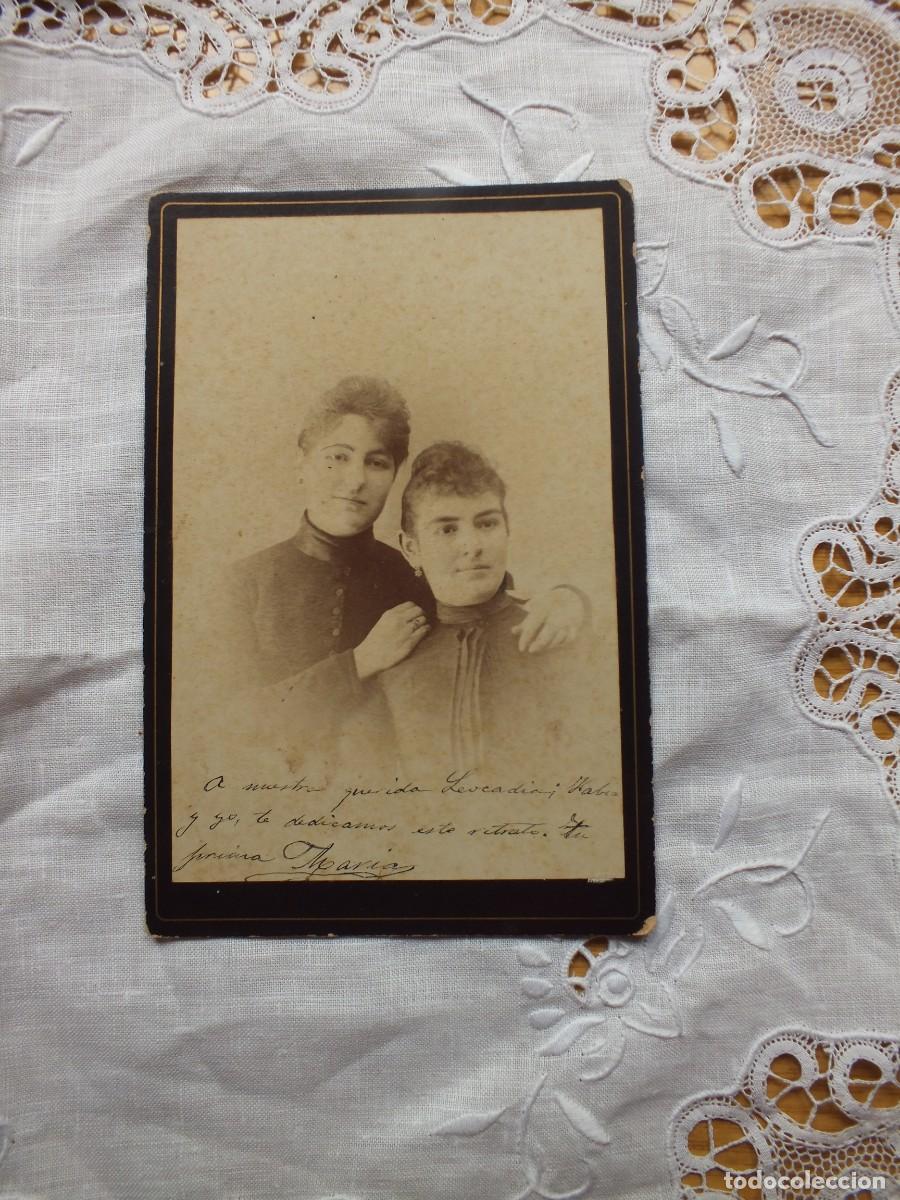Antique Photography: FOTOGRAFIA DE ESTUDIO DE SE&Ntilde;ORITAS DEL SIGLO XIX