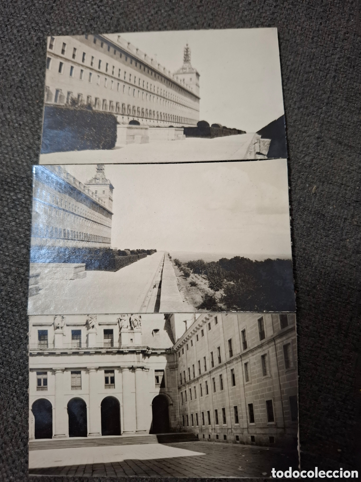 Fotografia antica: 3 FOTOGRAF&Iacute;AS ANTIGUAS EL ESCORIAL. SOBRE CARTON. CIRCA FINES XIX 25