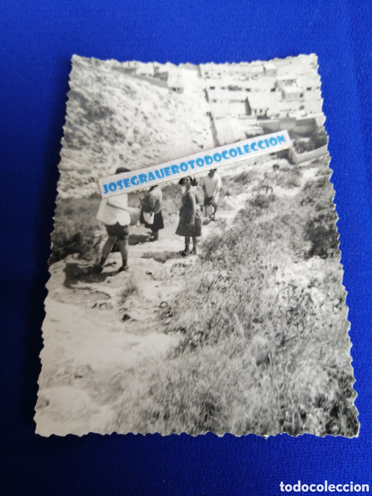 Antique Photography: CULLERA (VALENCIA) A&Ntilde;O 1963 FOTOGRAF&Iacute;A ANTIGUA SIGLO PASADO SELLO STUDIO JAVIER VALENCIA