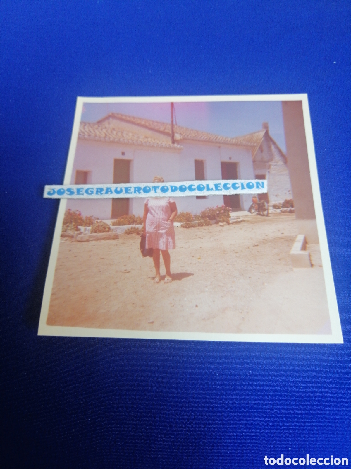 Antique Photography: EL PERELLO (VALENCIA) MODELO POSANDO A&Ntilde;O 1970 FOTOGRAF&Iacute;A ANTIGUA SIGLO PASADO