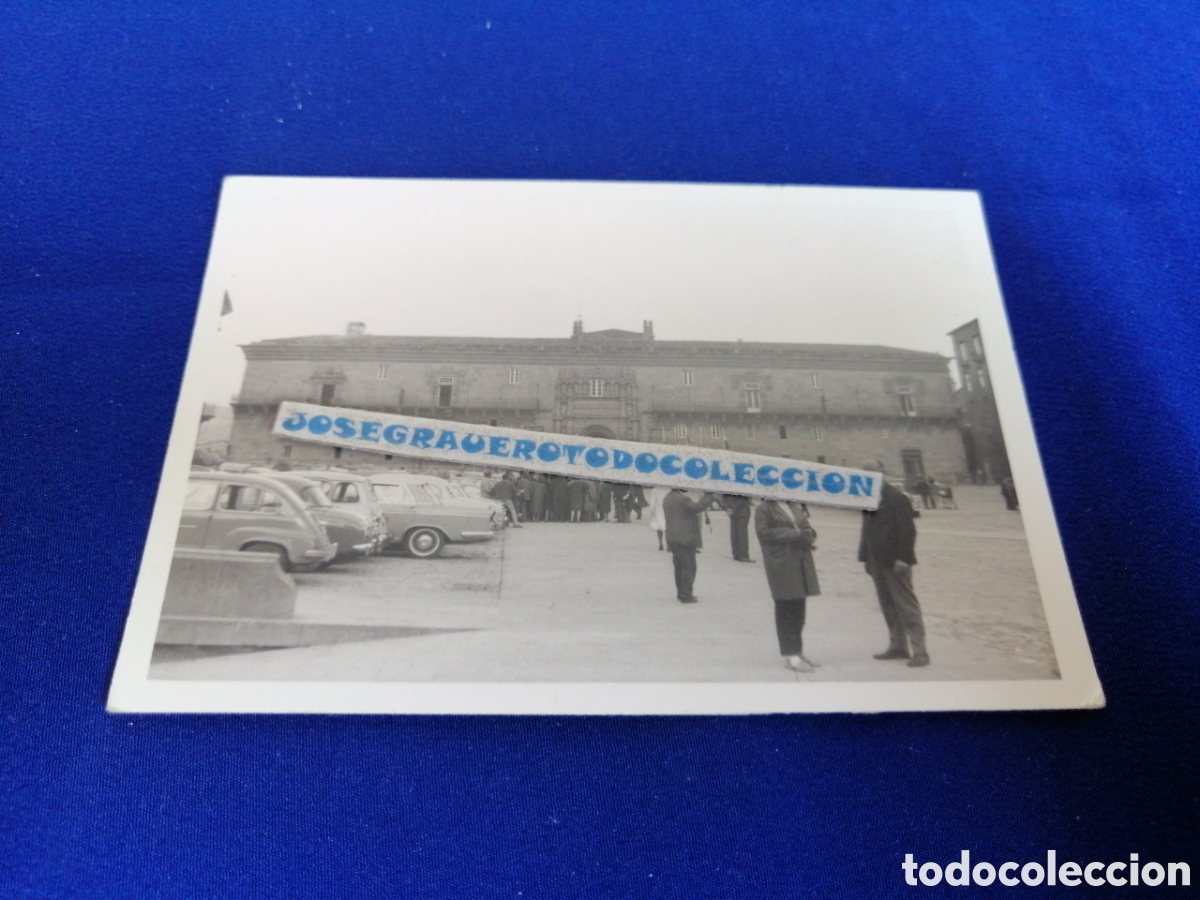 Antique Photography: SANTIAGO DE COMPOSTELA (GALICIA) HOSTAL REYES CATOLICOS FOTOGRAF&Iacute;A ANTIGUA SIGLO PASADO