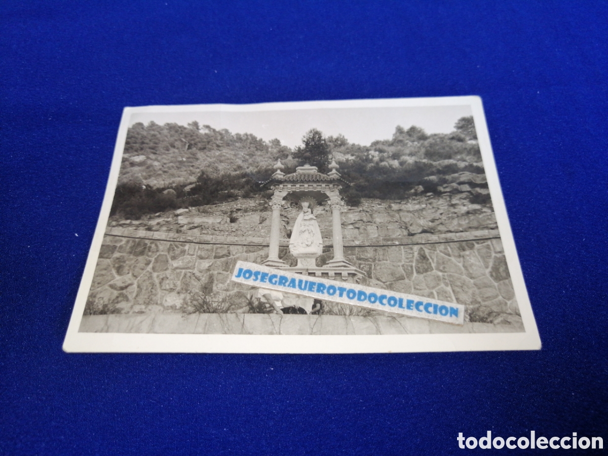 Antique Photography: VIRGEN MONUMENTO FOTOGRAF&Iacute;A ANTIGUA SIGLO PASADO