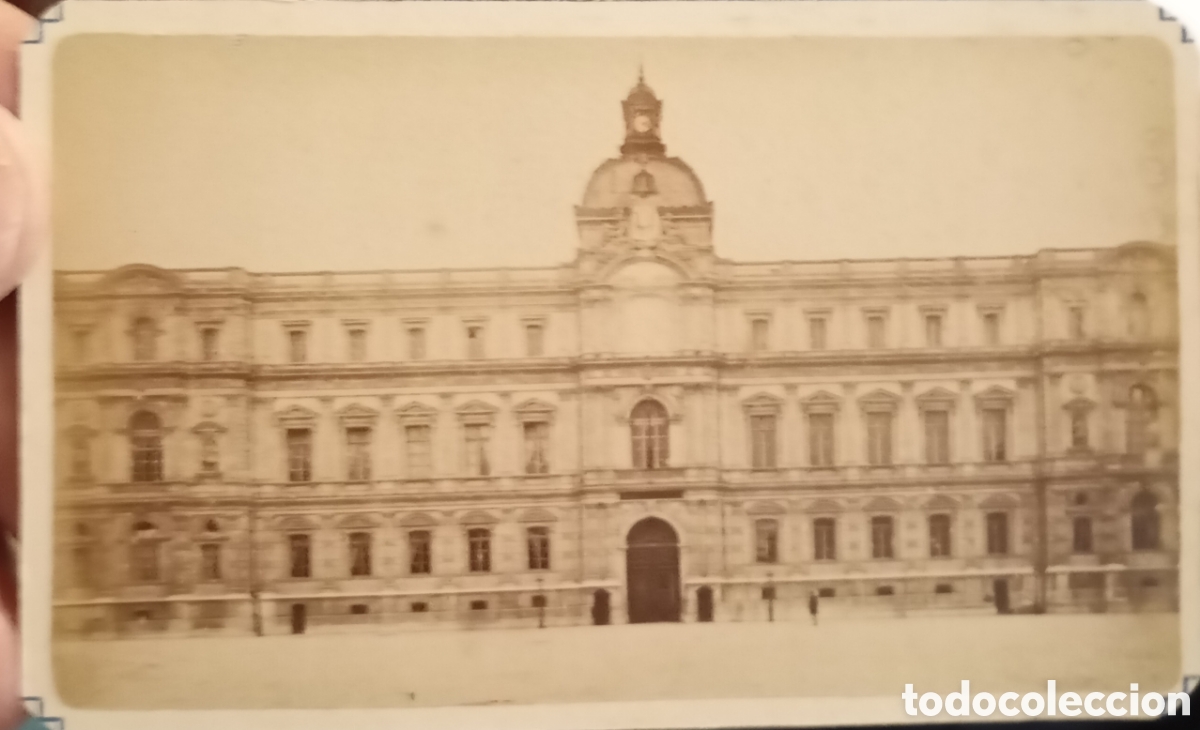 Fotograf&iacute;a antigua: Cdv antigua fotograf&iacute;a alb&uacute;mina arenes old anfiteatro Arles Francia 1870