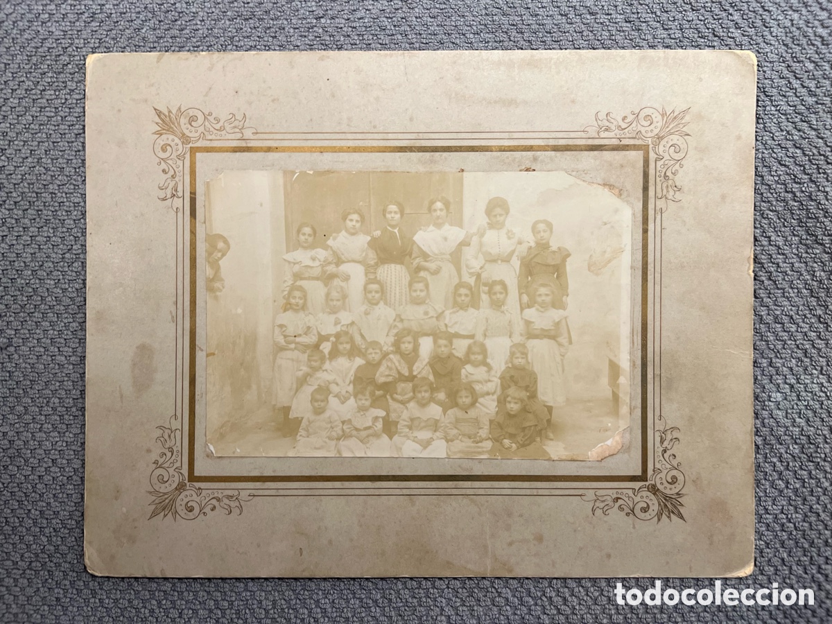 Antique Photography: BU&Ntilde;OL Valencia.. La Escuela Moderna ? La escuela de do&ntilde;a Concha Pascual Ram&iacute;rez ?? (h.1910?)