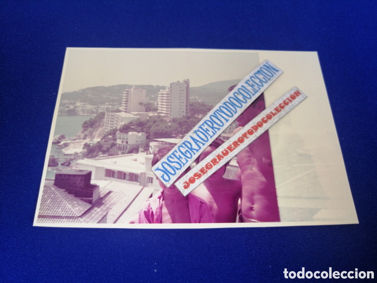 Fotografia antica: MALLORCA CON MODELOS POSANDO A&Ntilde;O 1974 FOTOGRAF&Iacute;A ANTIGUA SIGLO PASADO
