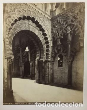 Fotografia antica: Fotograf&iacute;a antigua Mezquita C&oacute;rdoba. T Molina.