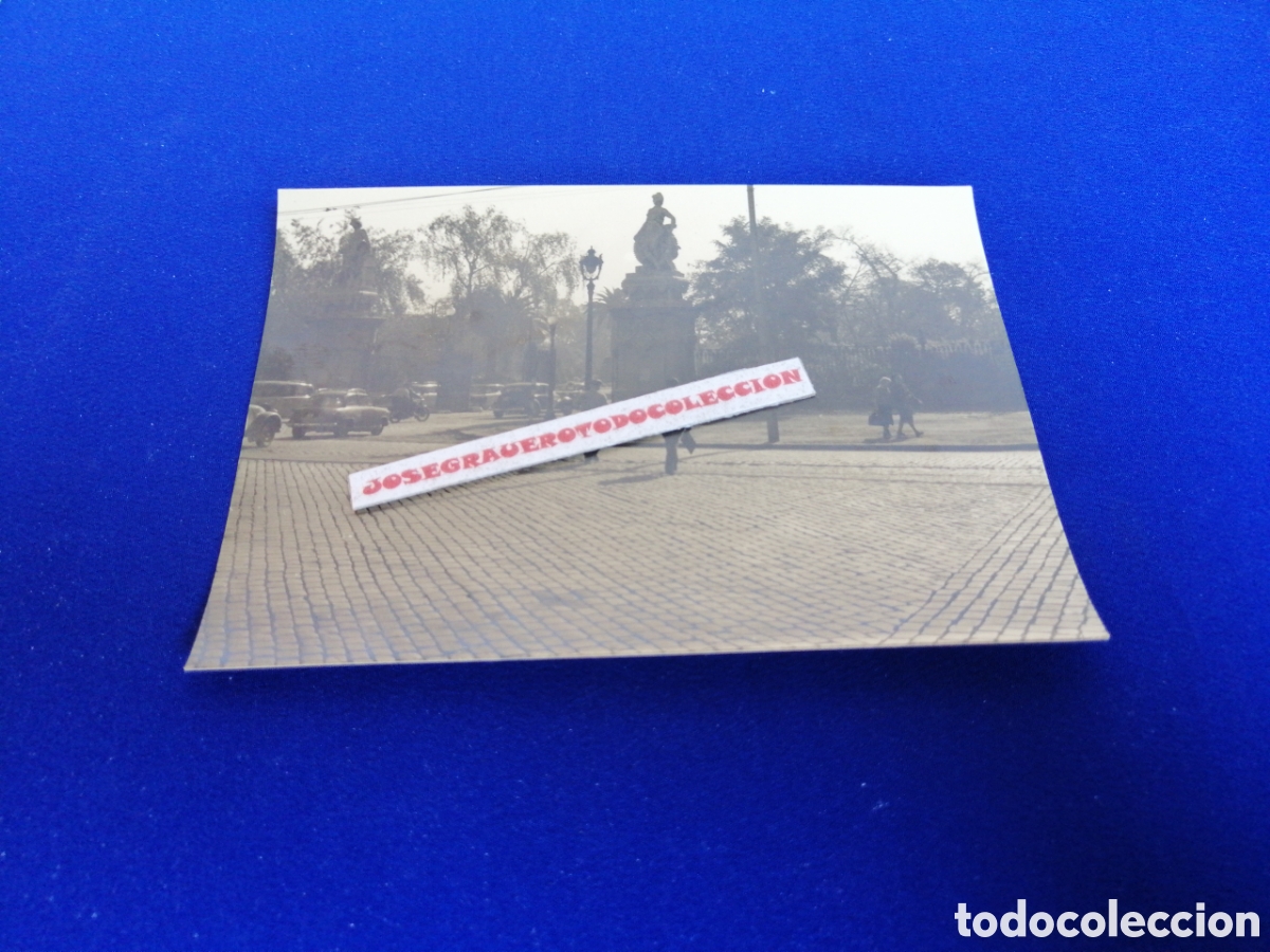 Photographie ancienne: BARCELONA - PARQUE CIUDADELA ENTRADA FOTOGRAF&Iacute;A ANTIGUA SIGLO PASADO