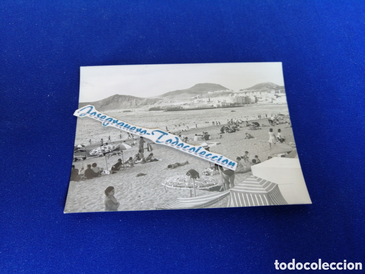 Fotografia antica: LAS PALMAS DE GRAN CANARIA PLAYA FOTOGRAF&Iacute;A ANTIGUA SIGLO PASADO