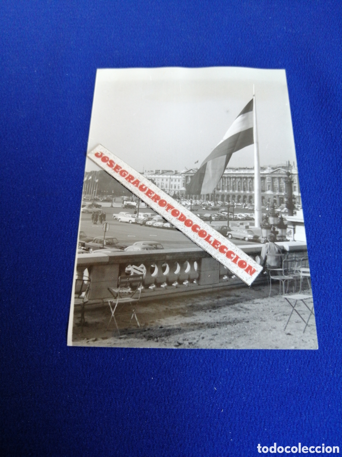 Fotografia antica: FRANCIA PLAZA DE LA CONCORDIA FOTOGRAF&Iacute;A ANTIGUA SIGLO PASADO