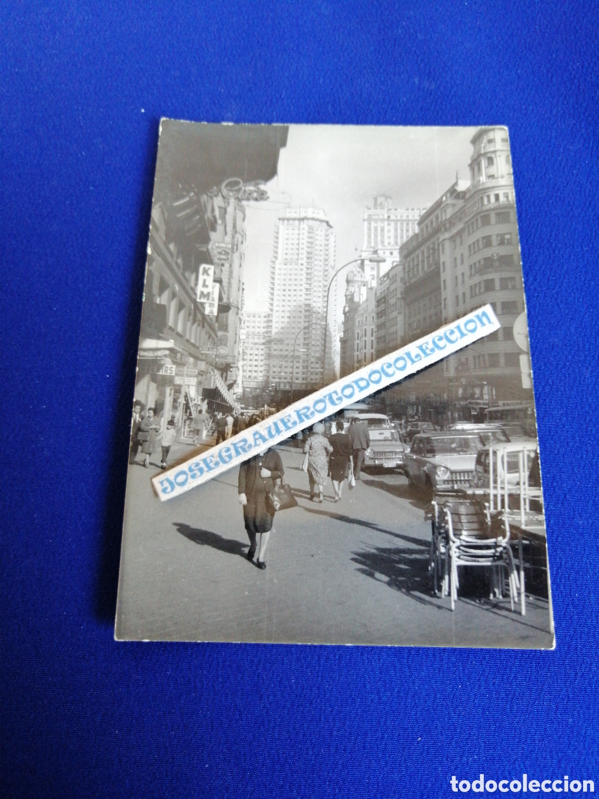 Fotografia antica: MADRID GRAN V&Iacute;A FOTOGRAF&Iacute;A ANTIGUA SIGLO PASADO