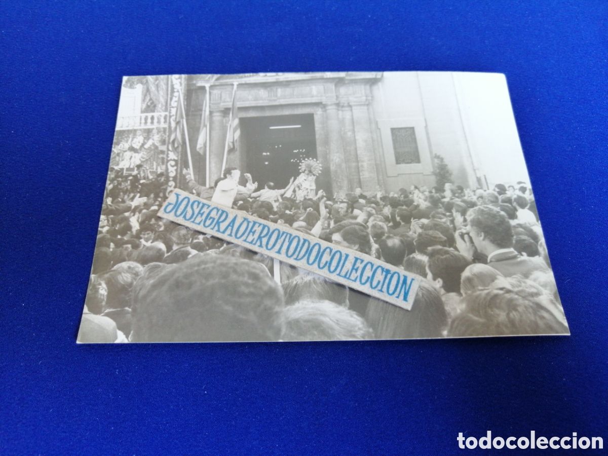 Antique Photography: VALENCIA - VIRGEN DESAMPARADOS A&Ntilde;O 1978 FOTOGRAF&Iacute;A ANTIGUA SIGLO PASADO