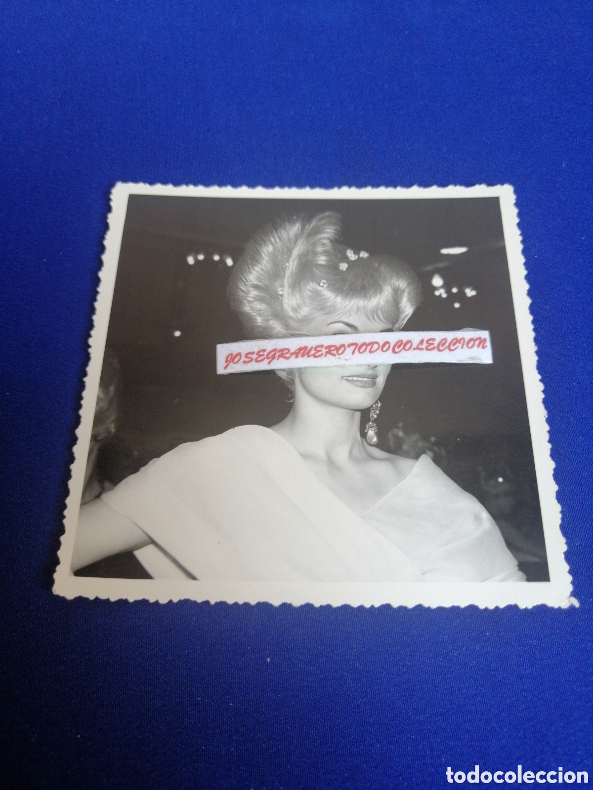 Antique Photography: MODELO PEINADO ART&Iacute;STICO CONCURSO PEINADOS CARTEL SECURITOTO SIGLO PASADO SELLO PHOTO DESMAREZ