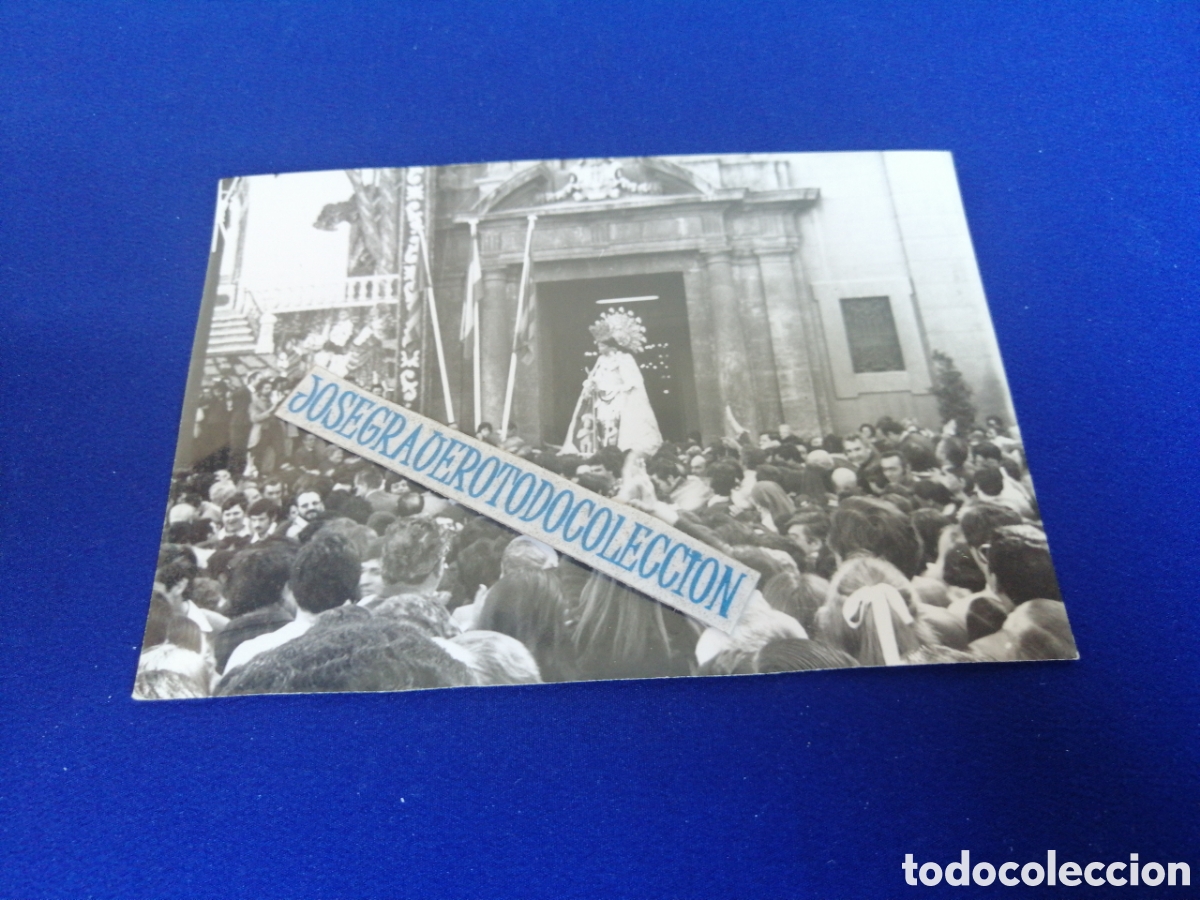 Antique Photography: VALENCIA - VIRGEN DESAMPARADOS A&Ntilde;O 1978 FOTOGRAF&Iacute;A ANTIGUA SIGLO PASADO
