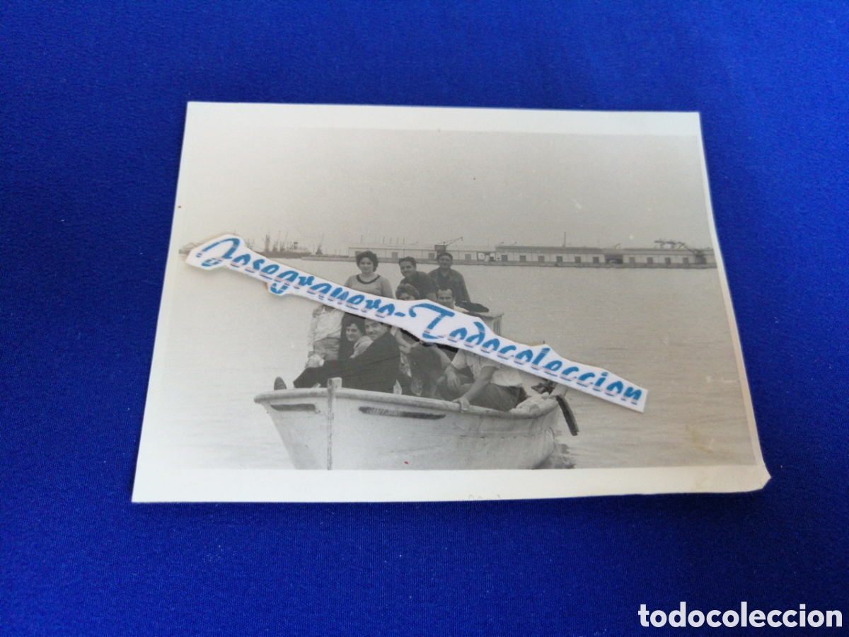 Photographie ancienne: VALENCIA PUERTO VISITAS AL VIVEROS DE CLOCHINAS A&Ntilde;O 1959 SELLO FOTOGR&Aacute;FICO A. FUERTES GRAO VALENCIA