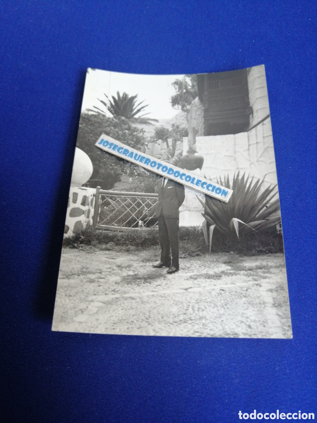 Antique Photography: LAS PALMAS DE GRAN CANARIA PLAZA DE SANTA CATALINA FOTOGRAF&Iacute;A ANTIGUA SIGLO PASADO