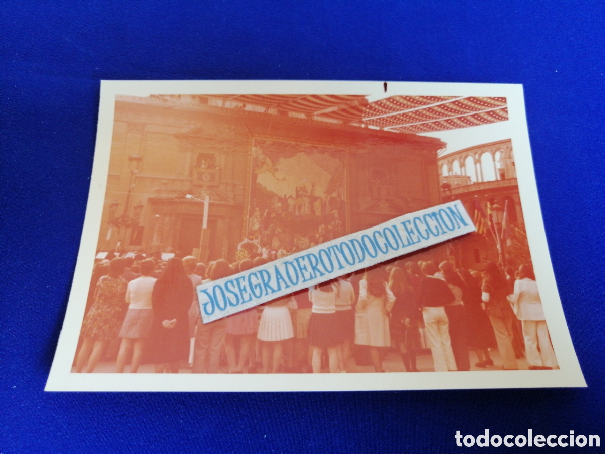 Antique Photography: VALENCIA TAPIZ VIRGEN DESAMPARADOS FOTOGRAF&Iacute;A ANTIGUA SIGLO PASADO