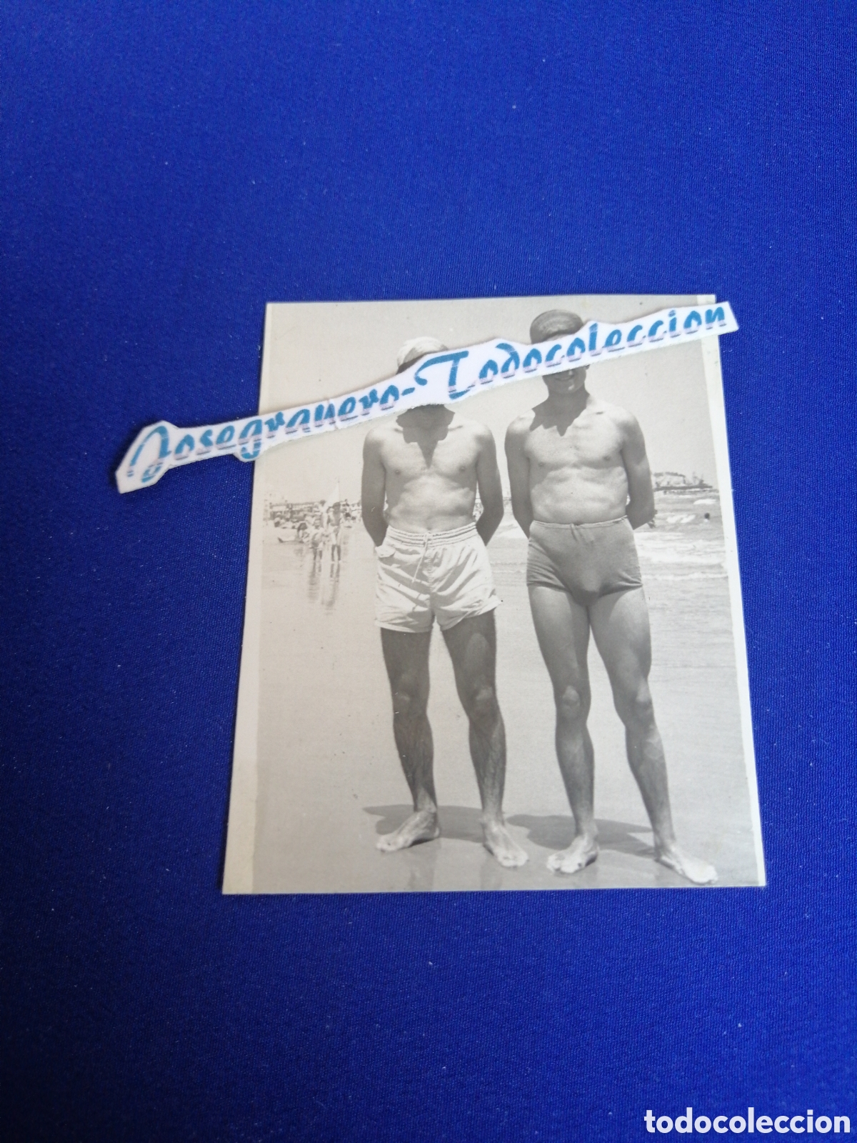 Antique Photography: PLAYA MODELOS EN BA&Ntilde;ADOR POSANDO SELLO FOTOGR&Aacute;FICO FOTO ANTONIO (NAZARET) FOTOGRAF&Iacute;A ANTIGUA