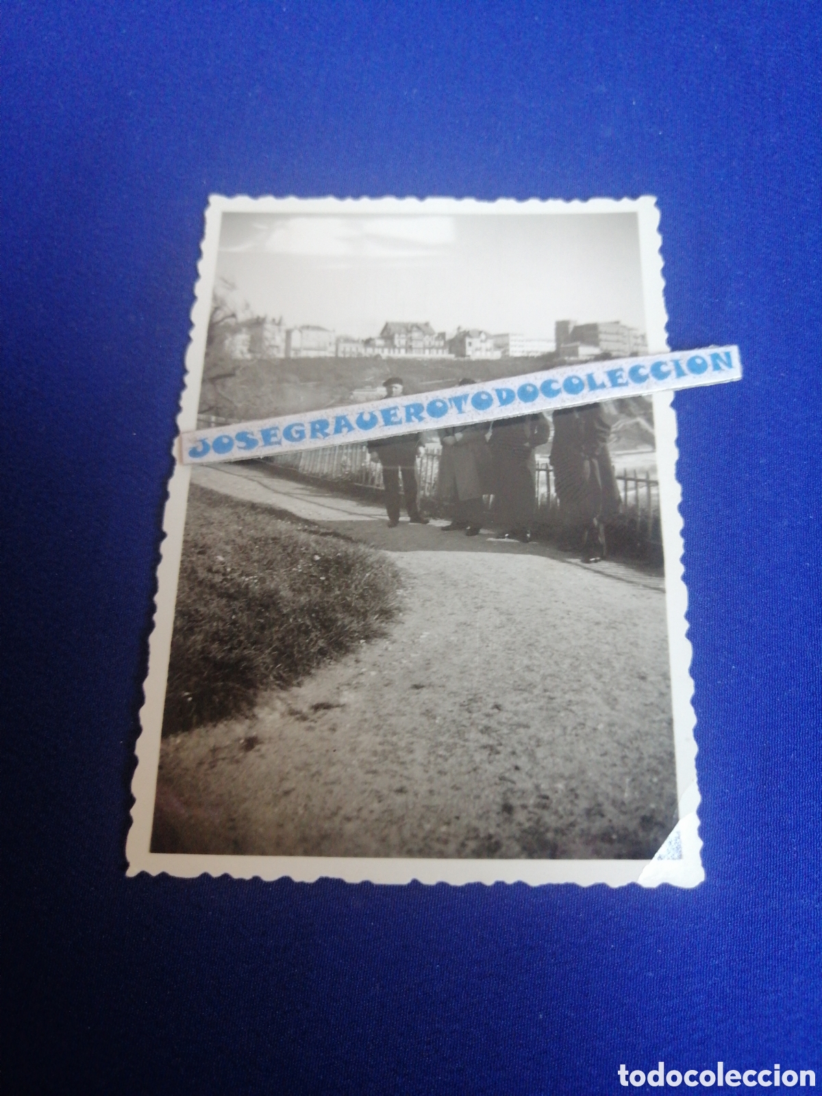 Fotograf&iacute;a antigua: BIARRITZ A&Ntilde;O 1938 (FRANCIA) FOTOGRAF&Iacute;A ANTIGUA SIGLO PASADO